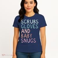 Scrubs Gloves And Baby Snugs Women's T-Shirt thumb 4