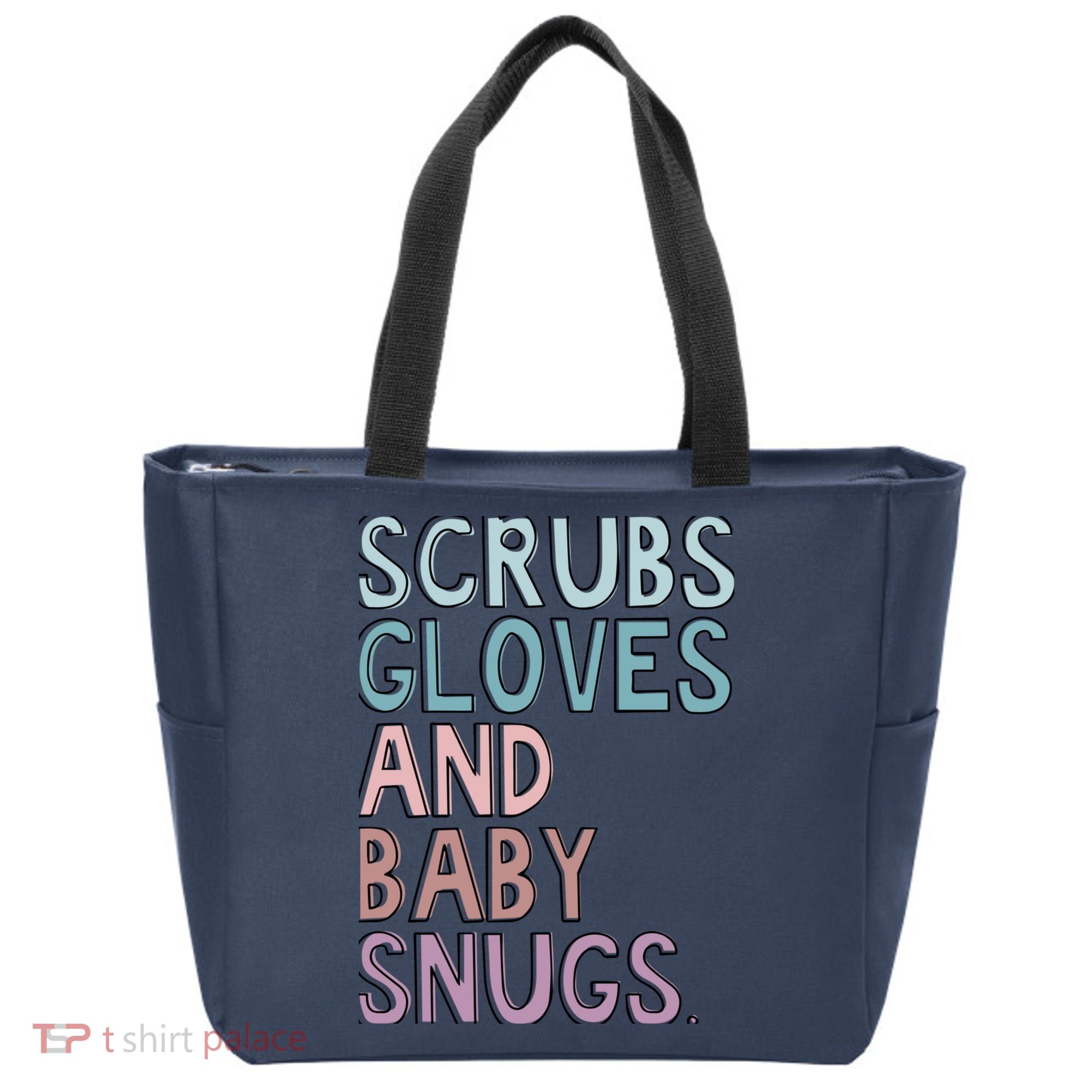 Scrubs Gloves And Baby Snugs Tote Bag