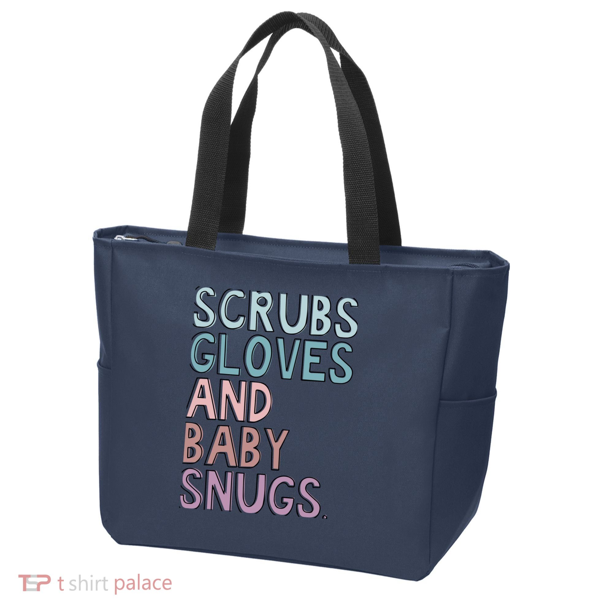 Scrubs Gloves And Baby Snugs Tote Bag