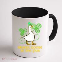 Silliest Goose At The Pub St Patrick’s Day Funny Gift Idea Trending For Lover Coffee Mug thumb 1