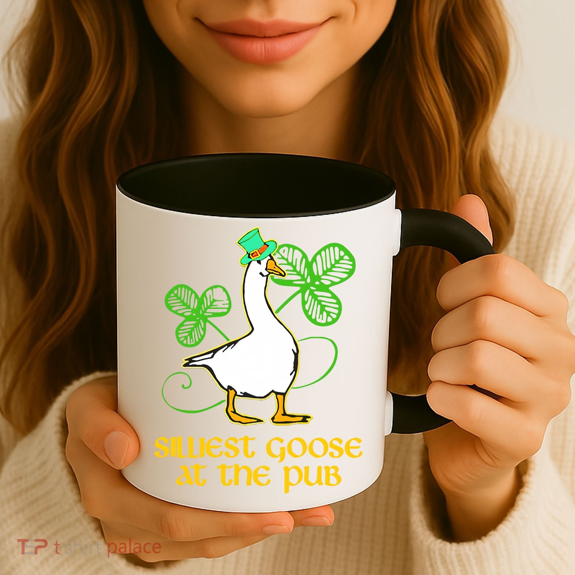 Silliest Goose At The Pub St Patrick’s Day Funny Gift Idea Trending For Lover Coffee Mug