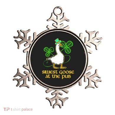 Silliest Goose At The Pub St Patrick’s Day Funny Gift Idea Trending For Lover Ornament