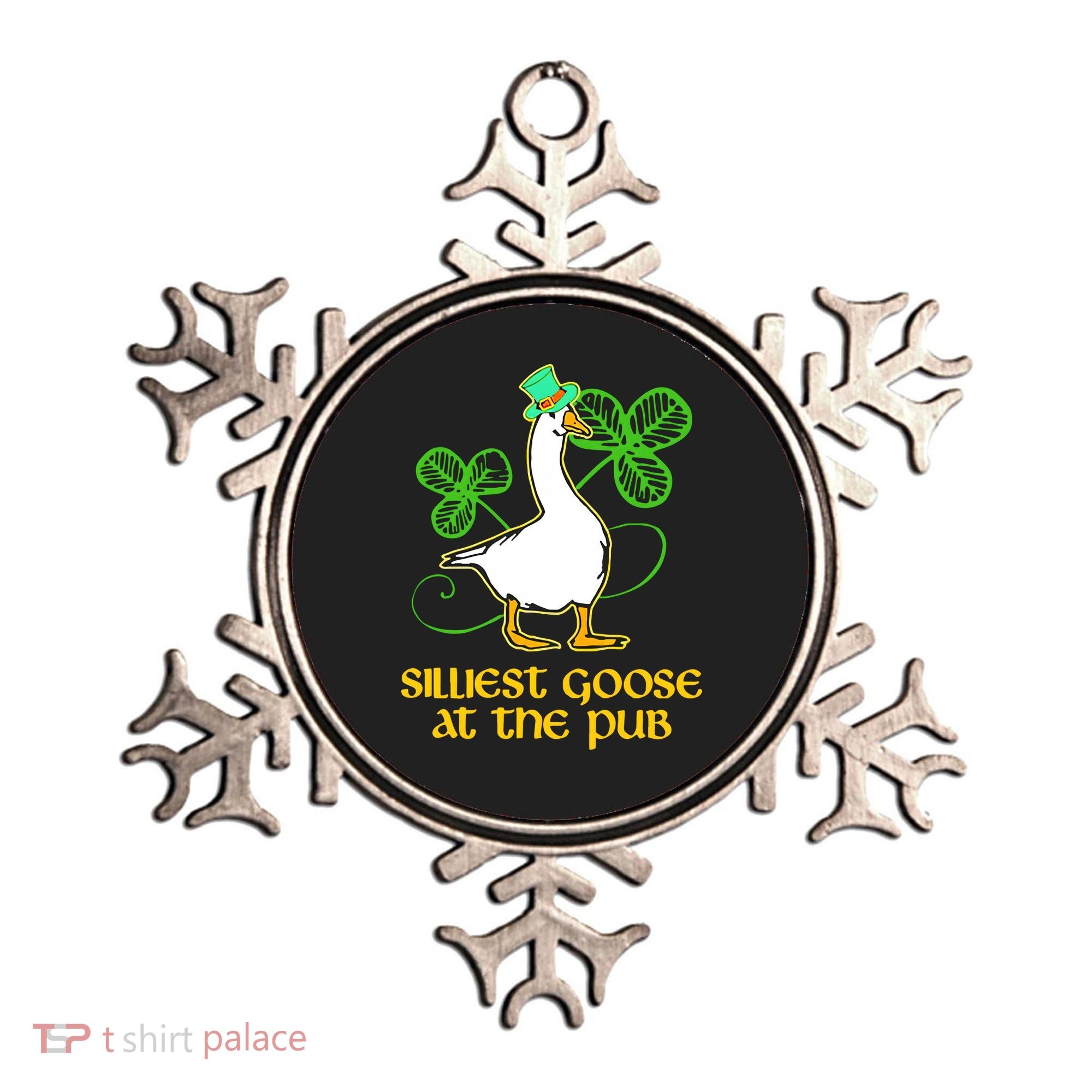 Silliest Goose At The Pub St Patrick’s Day Funny Gift Idea Trending For Lover Ornament