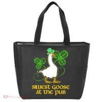 Silliest Goose At The Pub St Patrick’s Day Funny Gift Idea Trending For Lover Tote Bag thumb 0