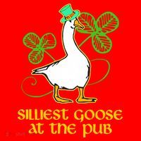 Silliest Goose At The Pub St Patrick’s Day Funny Gift Idea Trending For Lover Santa Hat thumb 1