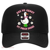 Silly Goose Ask Me About My Porch Goose Funny Goose Lover Hat thumb 0