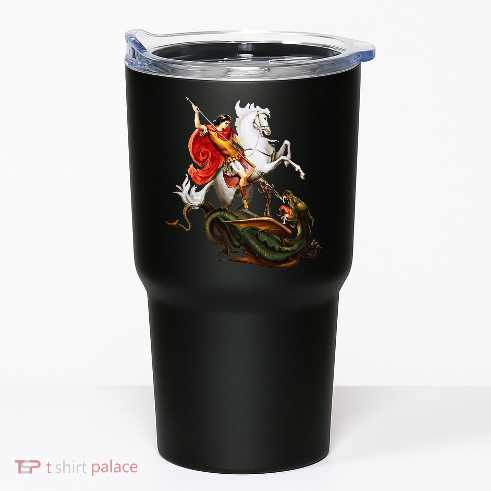 St. George And The Dragon England Catholic Saints Pray Tumbler