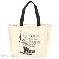 Shooting Guns And Spreading Buns Tote Bag thumb 0