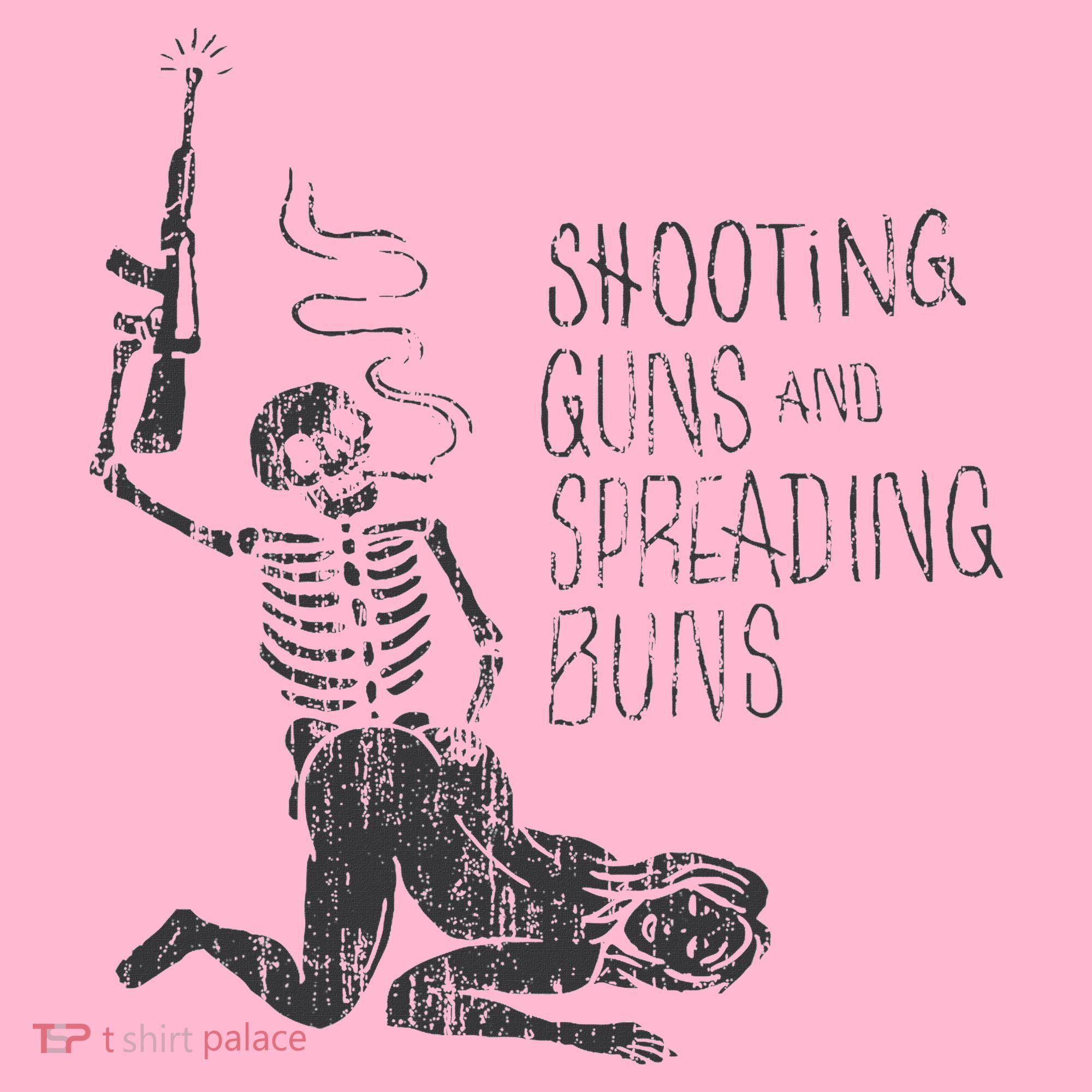 Shooting Guns And Spreading Buns Coaster
