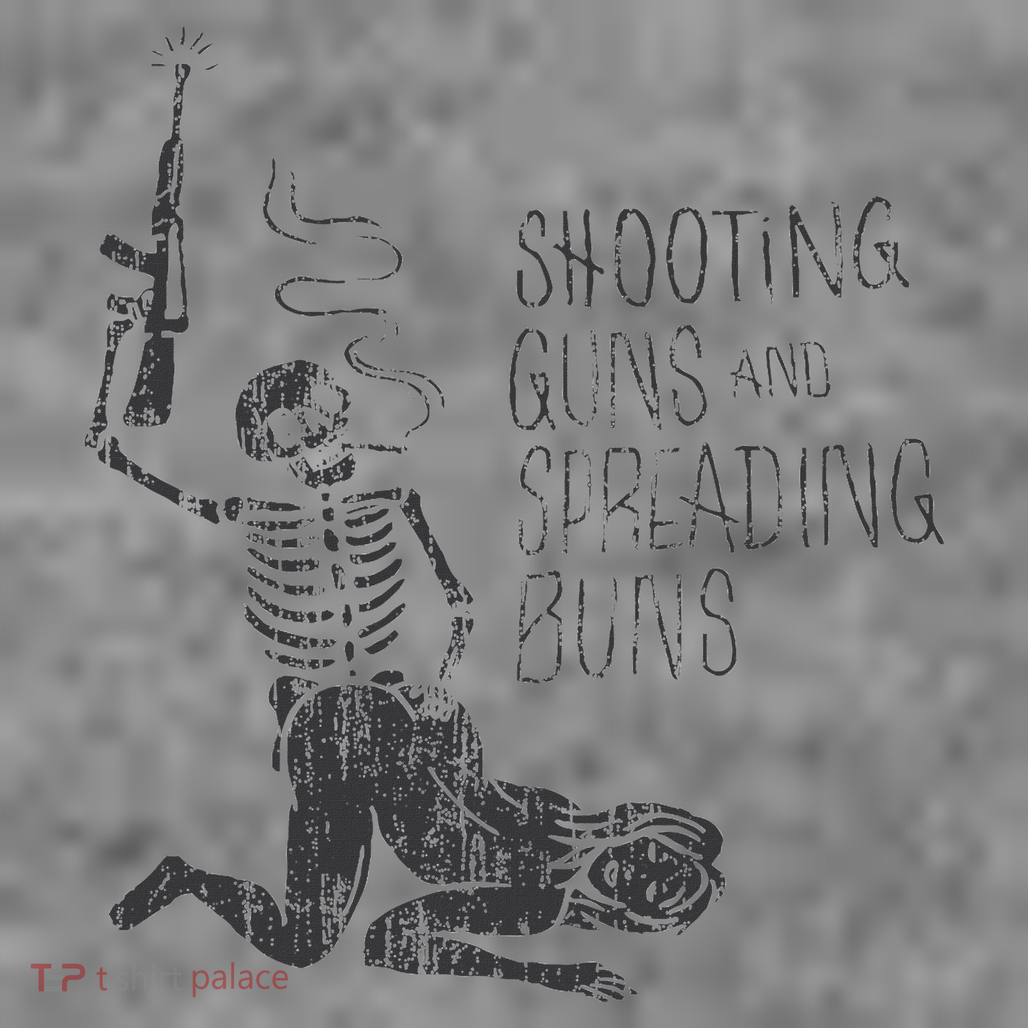 Shooting Guns And Spreading Buns Toddler Hoodie
