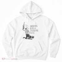 Shooting Guns And Spreading Buns Hoodie thumb 0