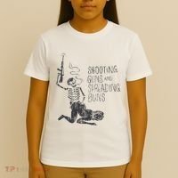 Shooting Guns And Spreading Buns T-Shirt thumb 4