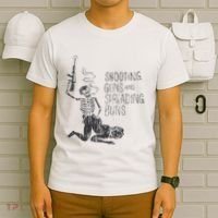 Shooting Guns And Spreading Buns T-Shirt thumb 6