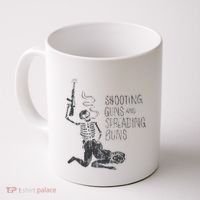 Shooting Guns And Spreading Buns Coffee Mug thumb 0