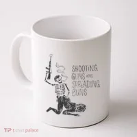 Shooting Guns And Spreading Buns Coffee Mug thumb 0