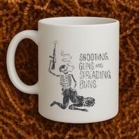 Shooting Guns And Spreading Buns Coffee Mug thumb 2