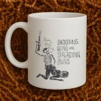 Shooting Guns And Spreading Buns Coffee Mug thumb 2