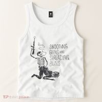 Shooting Guns And Spreading Buns Tank Top thumb 2