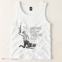 Shooting Guns And Spreading Buns Tank Top thumb 2