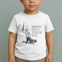 Shooting Guns And Spreading Buns Toddler T-Shirt thumb 2