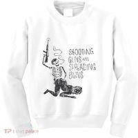 Shooting Guns And Spreading Buns Kids Sweatshirt thumb 0