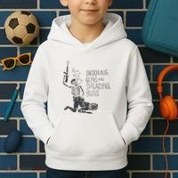Shooting Guns And Spreading Buns Kids Hoodie thumb 2