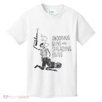 Shooting Guns And Spreading Buns Kids T-Shirt thumb 0