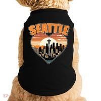 Seattle Gifts Apparel Souvenirs Usa Hiking Camping American Doggie Tank thumb 0