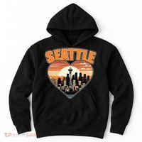 Seattle Gifts Apparel Souvenirs Usa Hiking Camping American Hoodie thumb 0