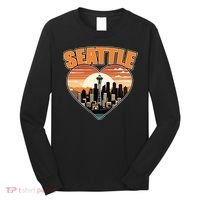 Seattle Gifts Apparel Souvenirs Usa Hiking Camping American Long Sleeve Shirt thumb 0