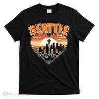 Seattle Gifts Apparel Souvenirs Usa Hiking Camping American T-Shirt thumb 0