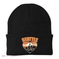 Seattle Gifts Apparel Souvenirs Usa Hiking Camping American Beanie thumb 0