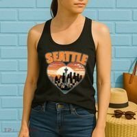 Seattle Gifts Apparel Souvenirs Usa Hiking Camping American Women's Tank Top thumb 2