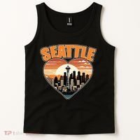 Seattle Gifts Apparel Souvenirs Usa Hiking Camping American Tank Top thumb 2