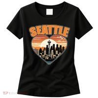Seattle Gifts Apparel Souvenirs Usa Hiking Camping American Women's T-Shirt thumb 0