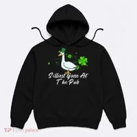 Silliest Goose At The Pub St. Patrick’s Day Hoodie thumb 0