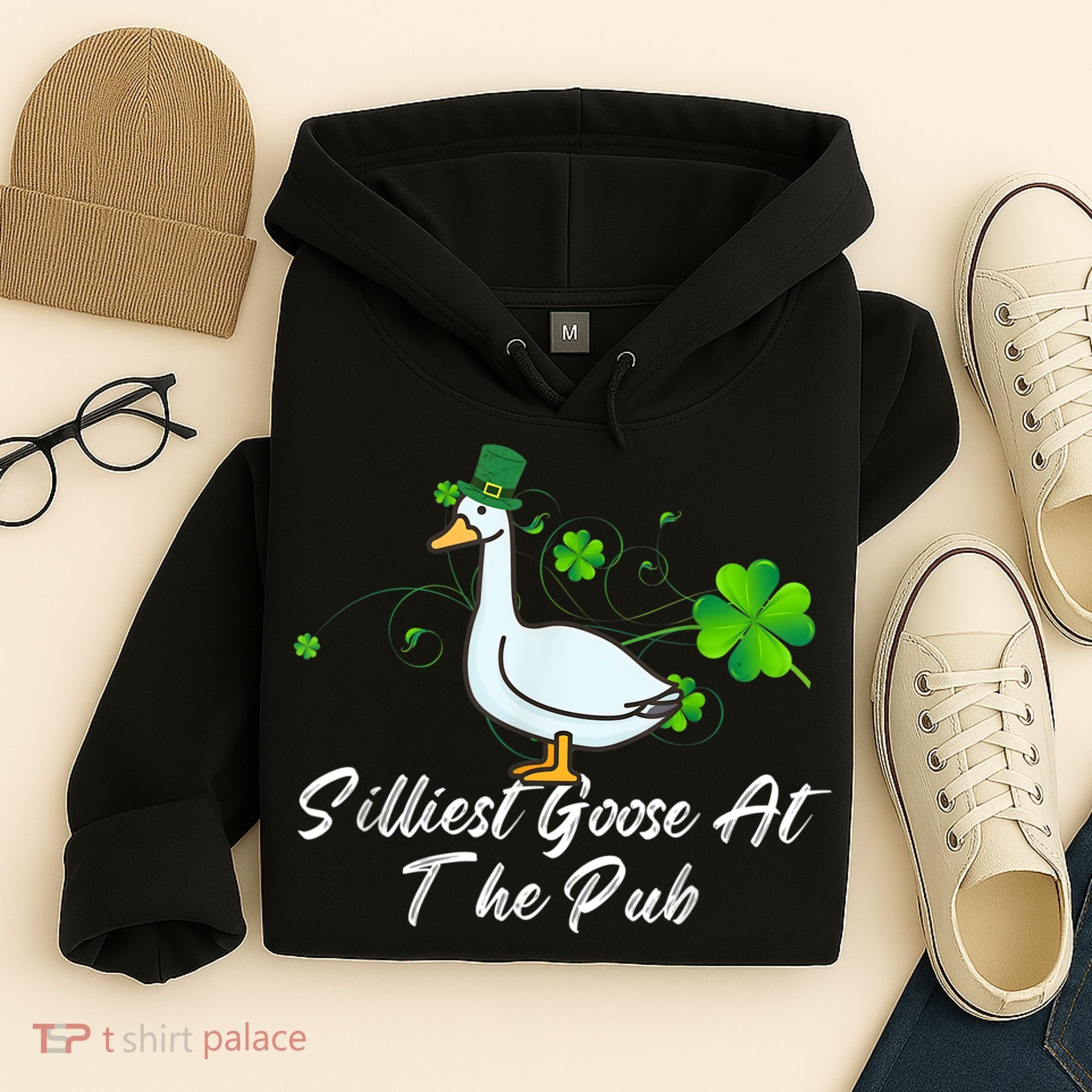 Silliest Goose At The Pub St. Patrick’s Day Hoodie