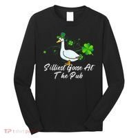 Silliest Goose At The Pub St. Patrick’s Day Long Sleeve Shirt thumb 0