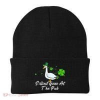 Silliest Goose At The Pub St. Patrick’s Day Beanie thumb 0
