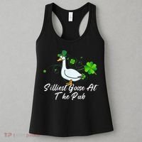 Silliest Goose At The Pub St. Patrick’s Day Women's Tank Top thumb 3