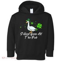 Silliest Goose At The Pub St. Patrick’s Day Toddler Hoodie thumb 0