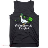 Silliest Goose At The Pub St. Patrick’s Day Tank Top thumb 0