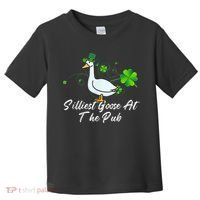 Silliest Goose At The Pub St. Patrick’s Day Toddler T-Shirt thumb 0