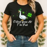 Silliest Goose At The Pub St. Patrick’s Day Women's T-Shirt thumb 2