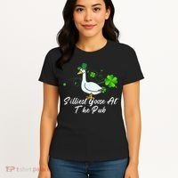 Silliest Goose At The Pub St. Patrick’s Day Women's T-Shirt thumb 4