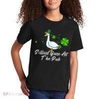 Silliest Goose At The Pub St. Patrick’s Day Kids T-Shirt thumb 2