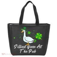 Silliest Goose At The Pub St. Patrick’s Day Tote Bag thumb 0