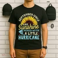 September Girl Birthday T-Shirt thumb 6