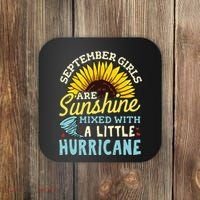 September Girl Birthday Coaster thumb 0