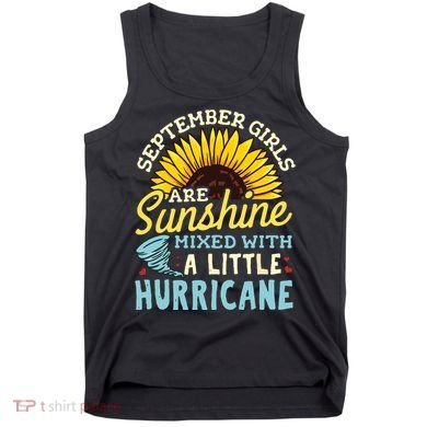 September Girl Birthday Tank Top
